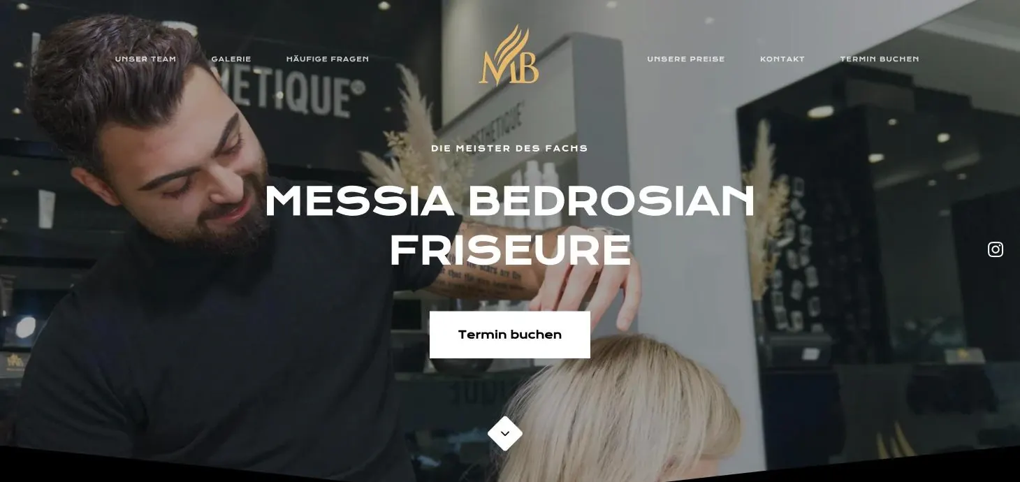 Startseite von messiabedrosian.de